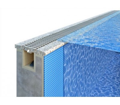 Переливная решетка для бассейна из натурального камня - купить в Москве ...